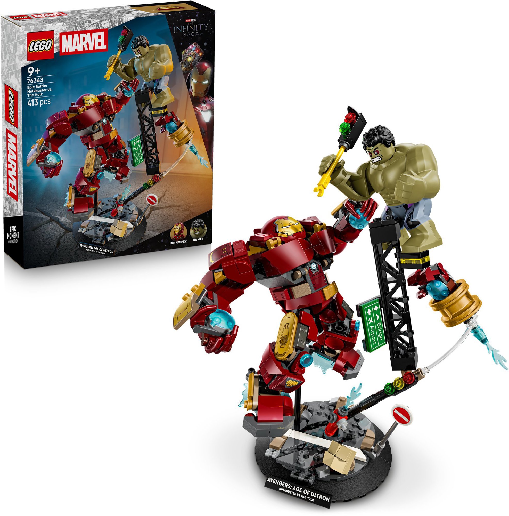LEGO® | Marvel 76343 Epický súboj: Hulkbuster vs. Hulk