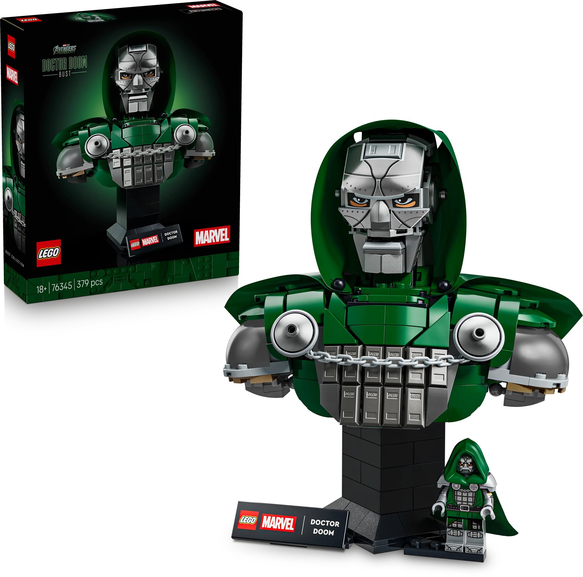 LEGO® ǀ Marvel 76345 Busta Doktora Dooma