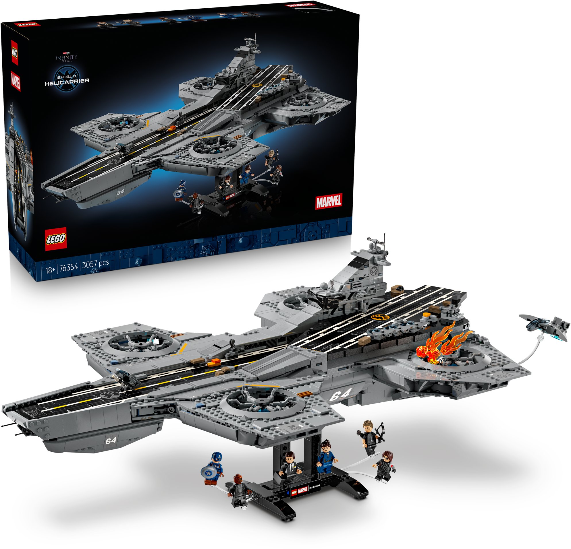 LEGO® Marvel 76354 Helicarrier S.H.I.E.L.D.