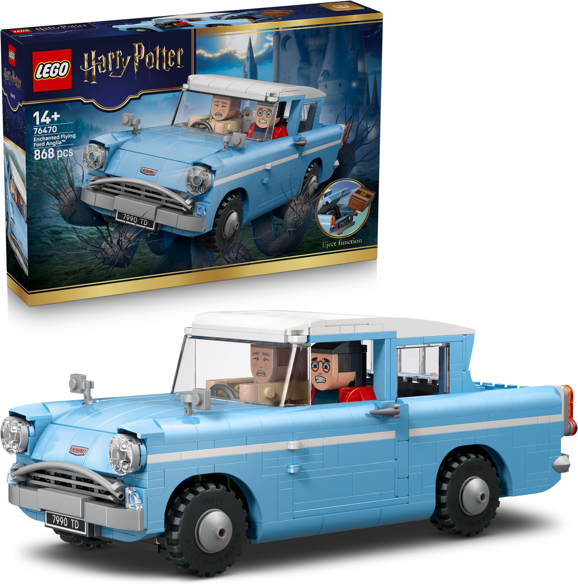 LEGO® Harry Potter™ 76470 Kúzelné lietajúce auto Ford Anglia™