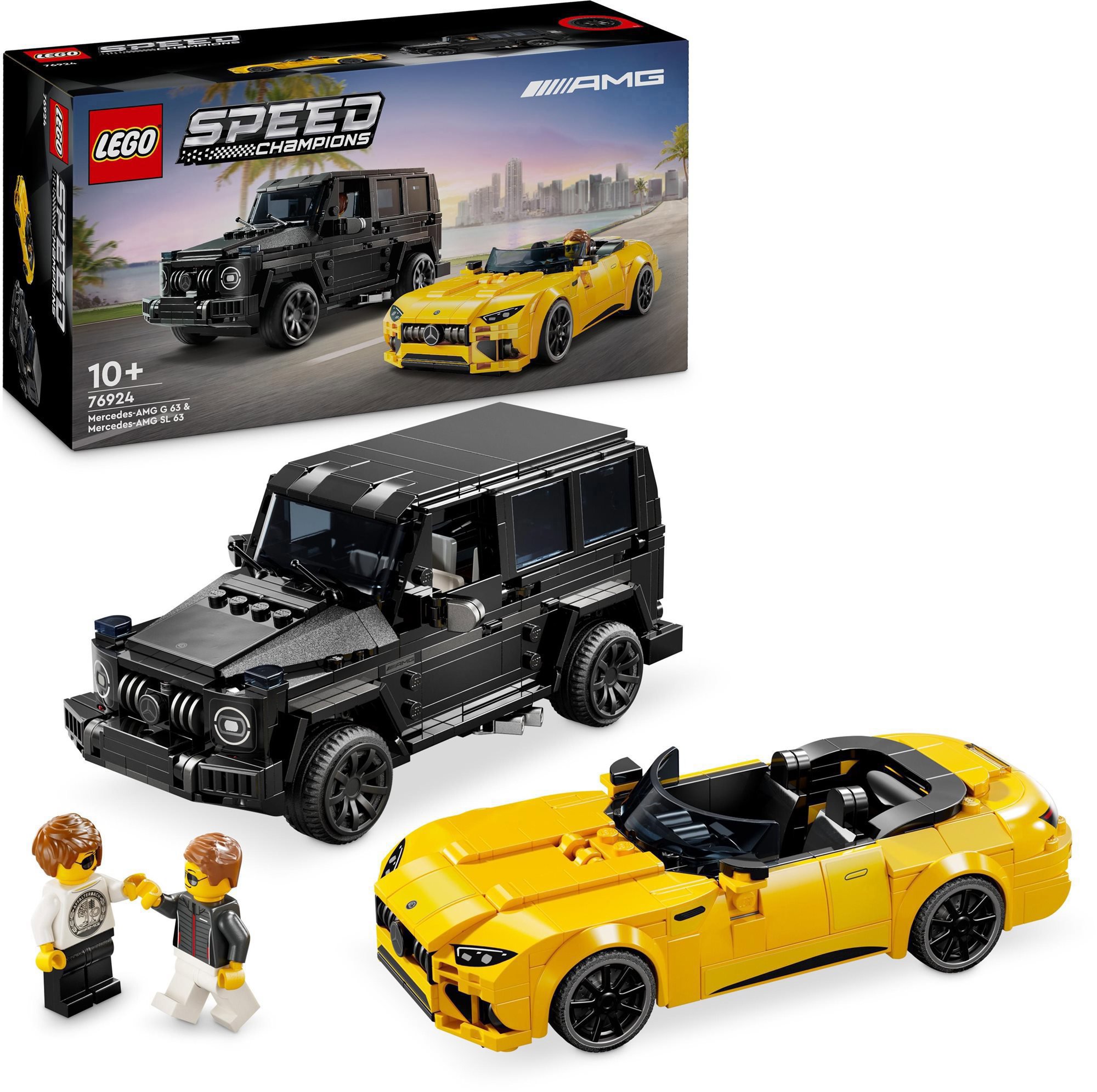 LEGO® Speed Champions 76924 Mercedes-AMG G 63 a Mercedes-AMG SL 63
