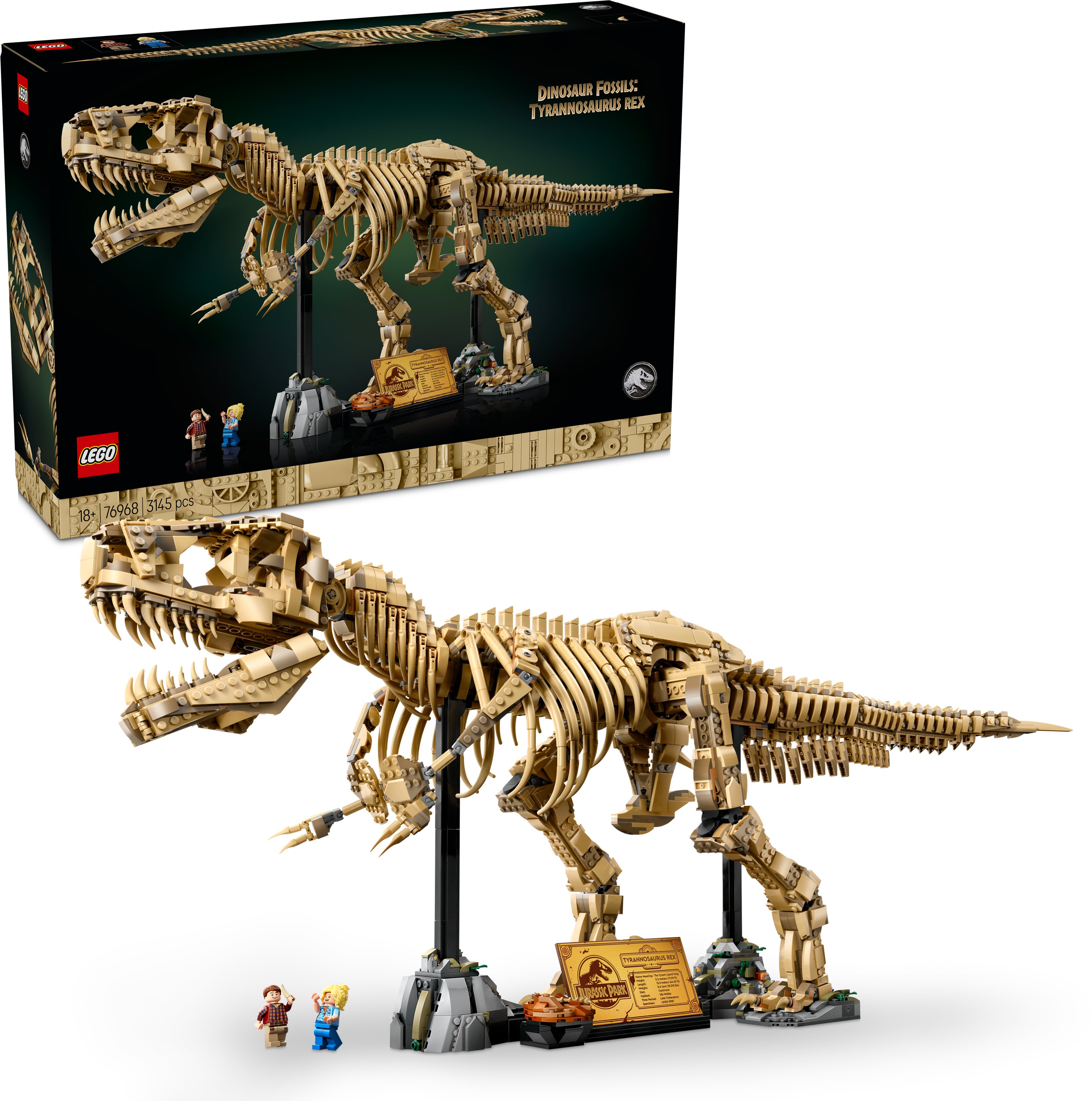LEGO® Jurassic World 76968 Dinosaurie fosílie: Tyrannosaurus rex