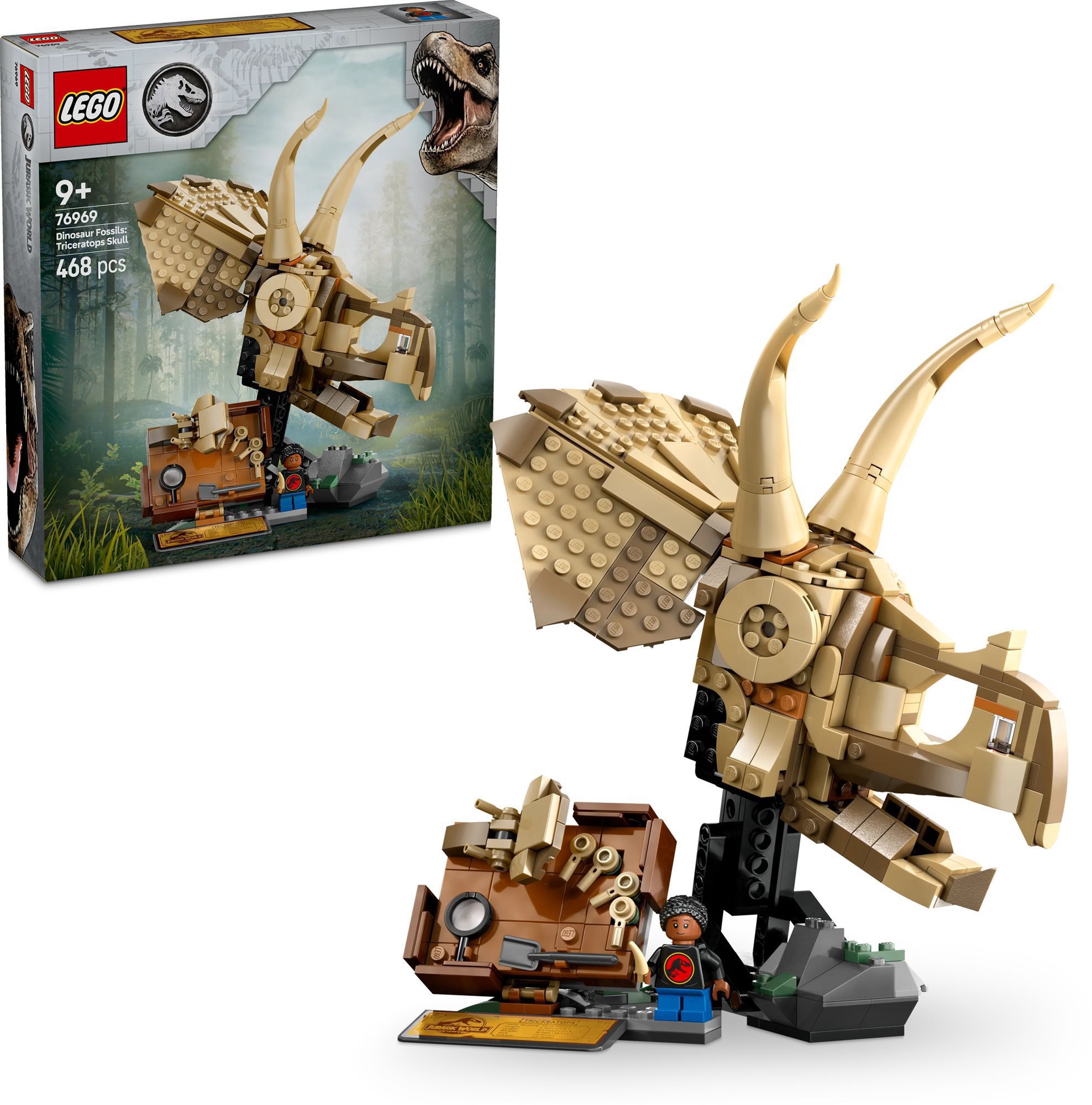 LEGO® Jurassic World 76969 Dinosaurie fosílie: Lebka triceratopsa