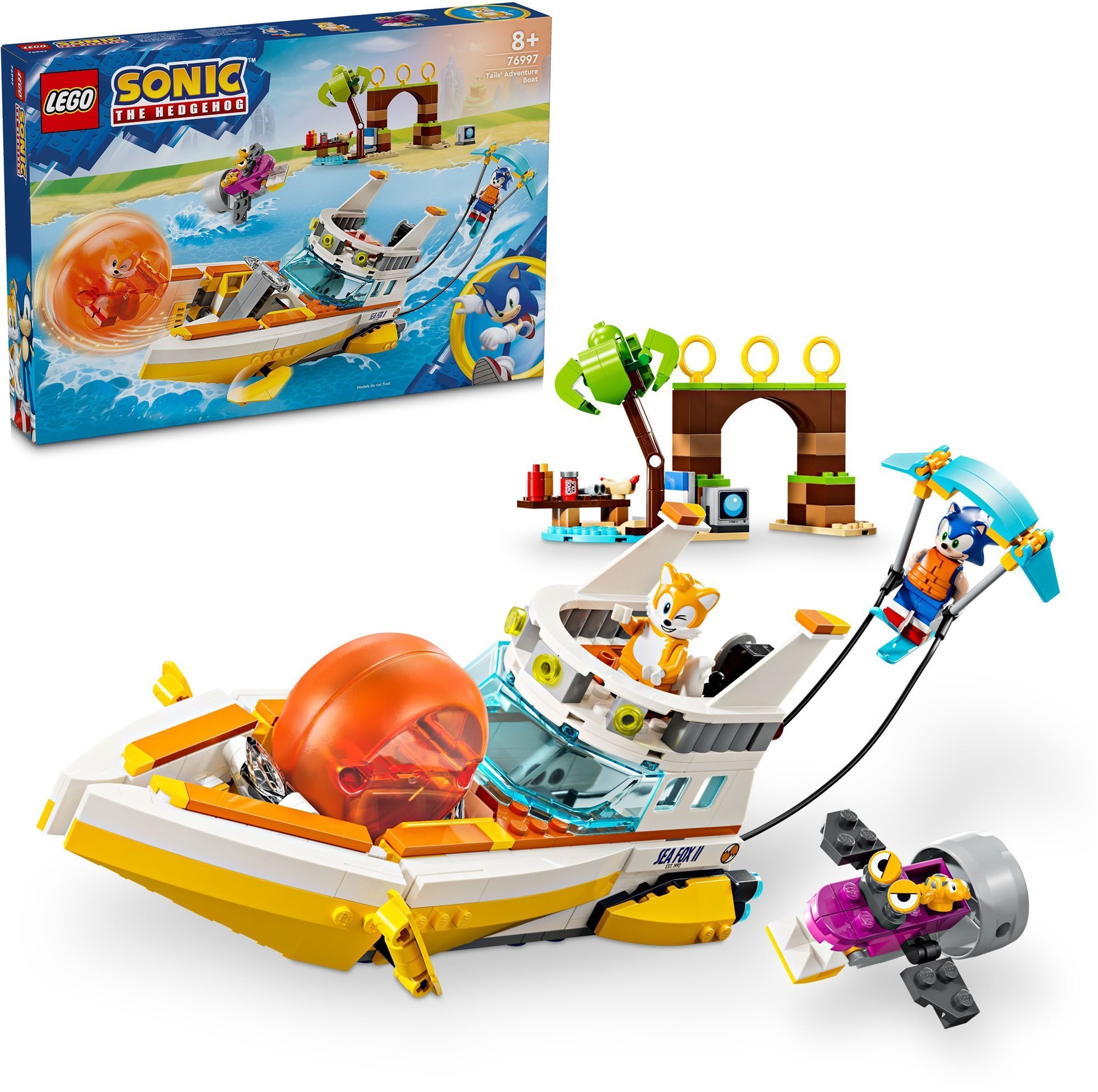 LEGO® Sonic The Hedgehog™ 76997 Tailsov dobrodružný čln