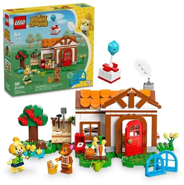 LEGO® Animal Crossing™ 77049 Návšteva u Isabelle