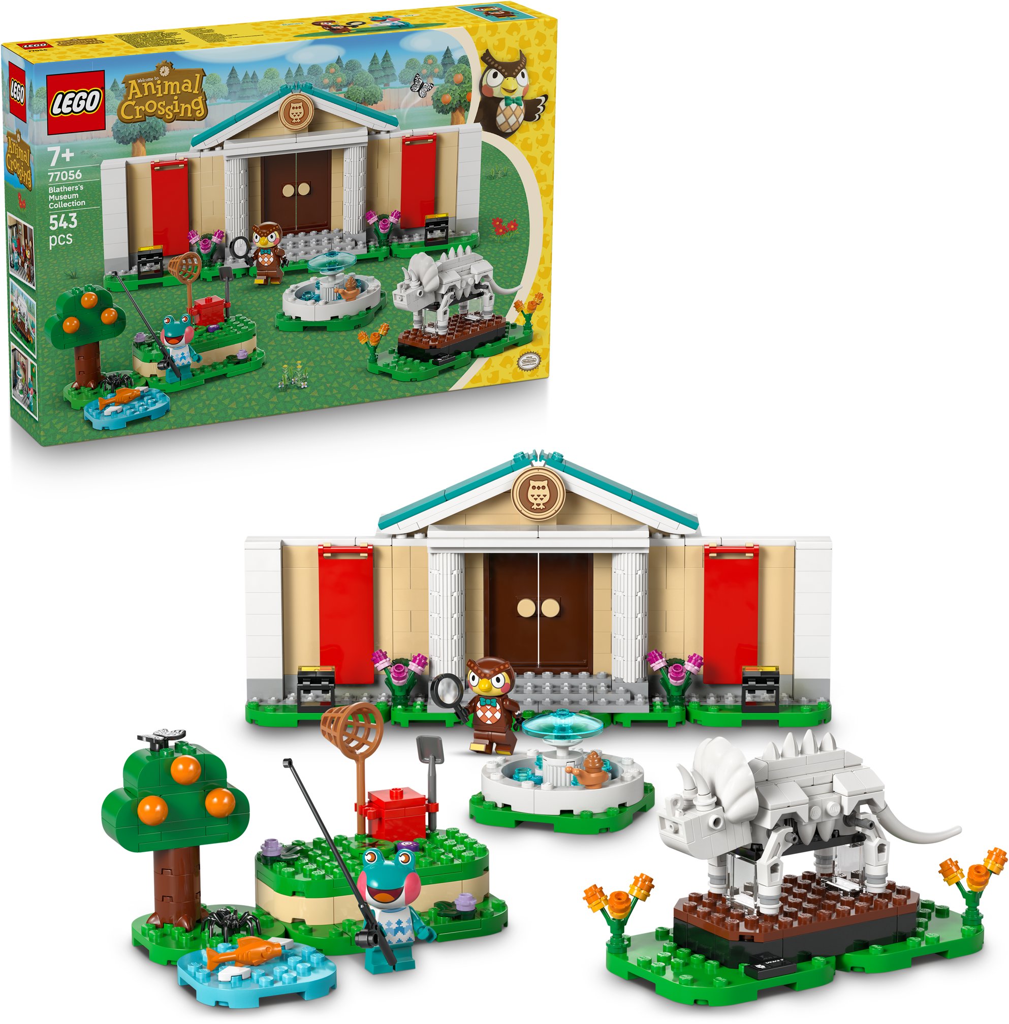 LEGO® Animal Crossing™ 77056 Zbierka múzea Blathers