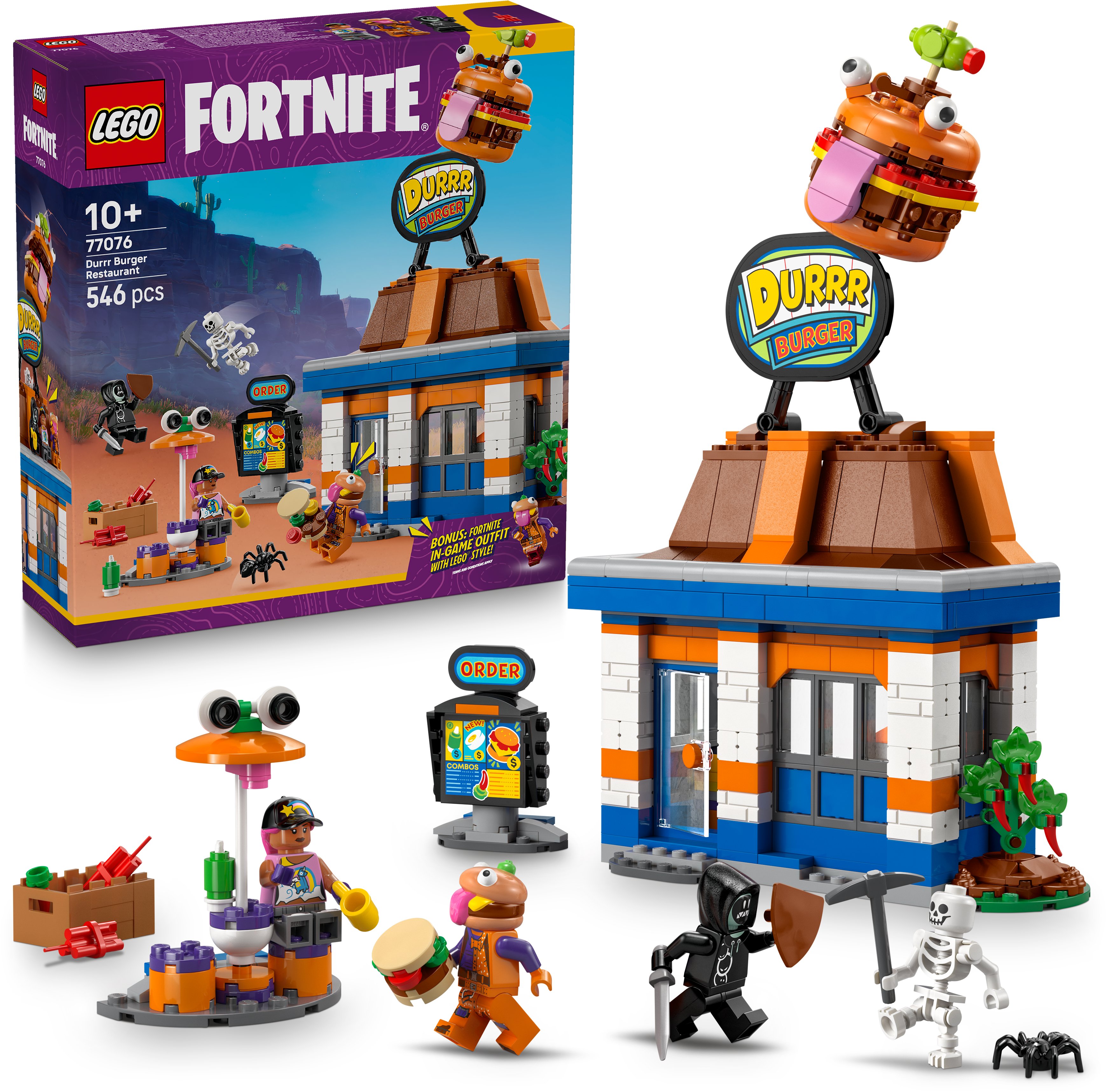 LEGO® Fortnite® 77076 Reštaurácia Durrr Burger