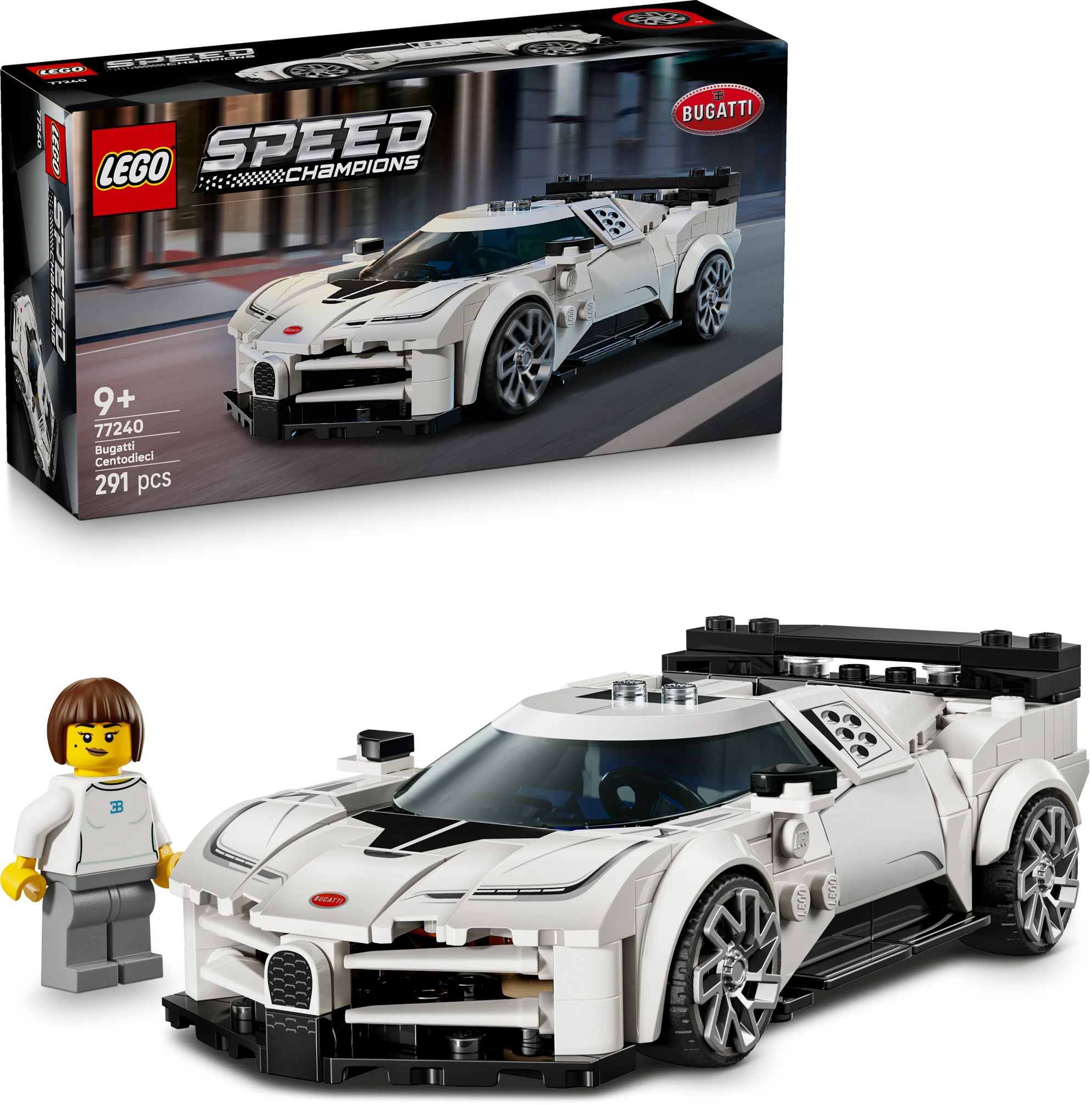 LEGO® Speed Champions 77240 Hyper športové auto Bugatti Centodieci