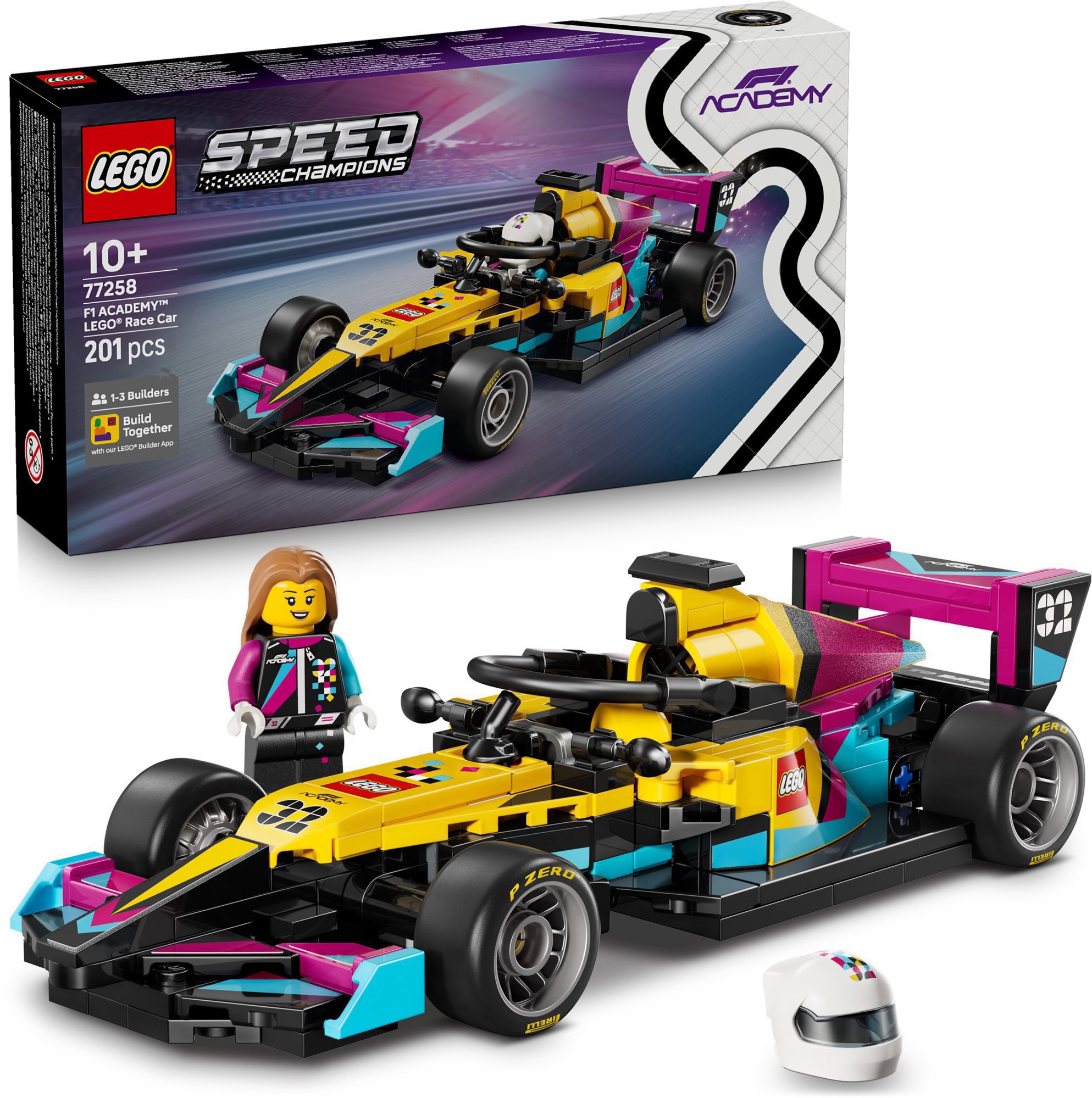 LEGO® Speed Champions 77258 Pretekárske auto LEGO® F1 ACADEMY™