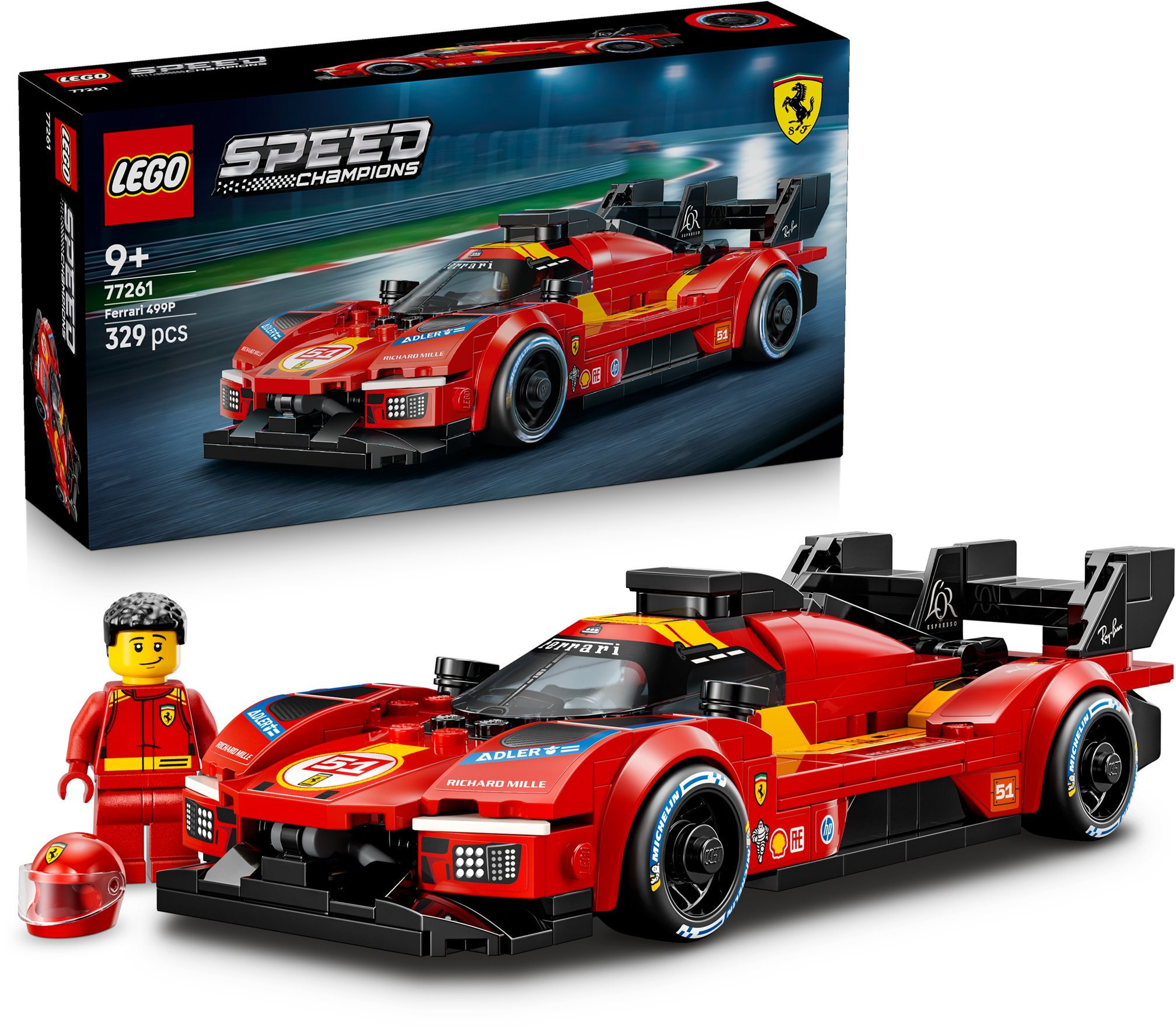 LEGO® Speed Champions 77261 Ferrari 499P