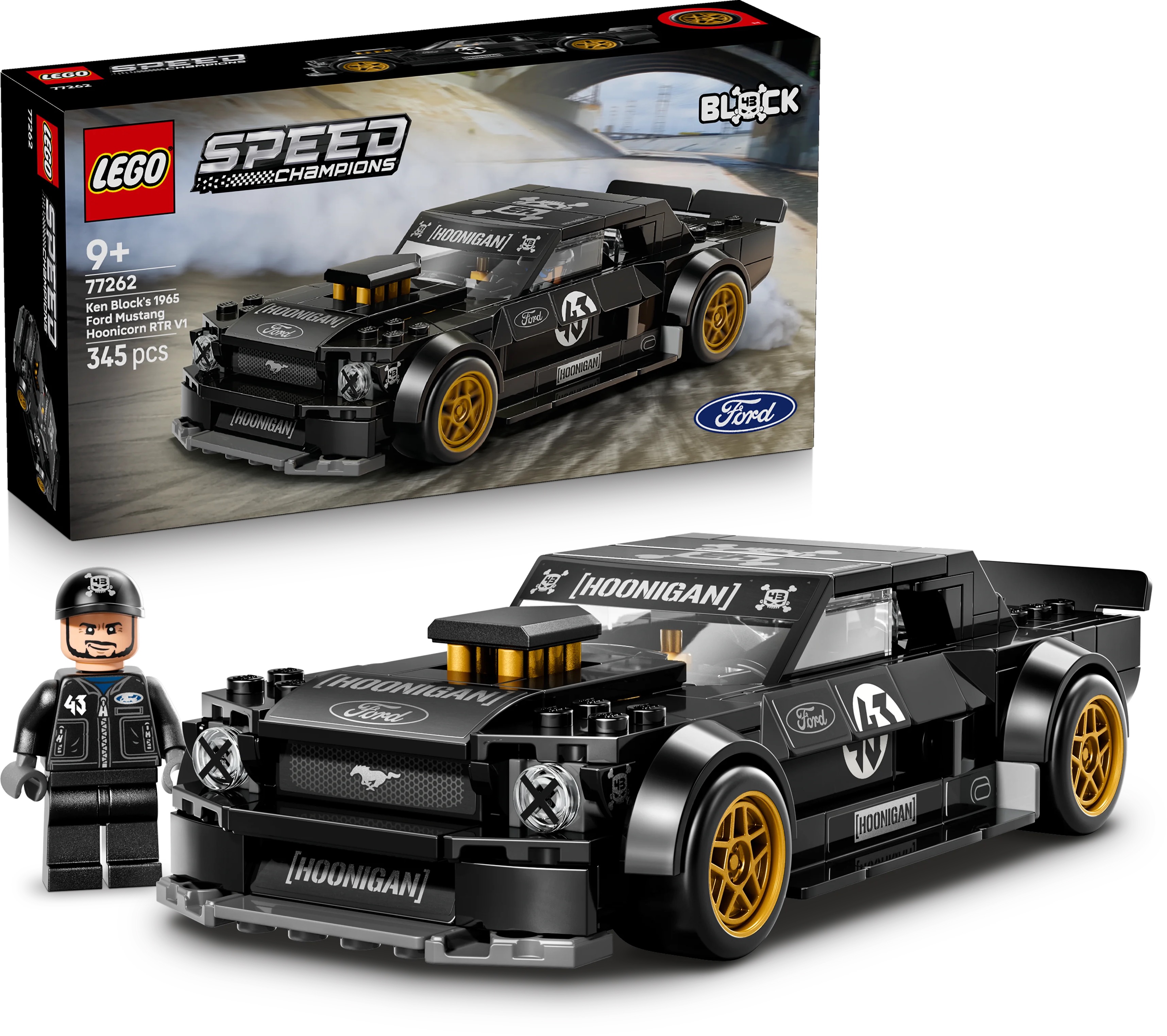LEGO® Speed Champions 77262 Ken Block's 1965 Ford Mustang Hoonicorn V1