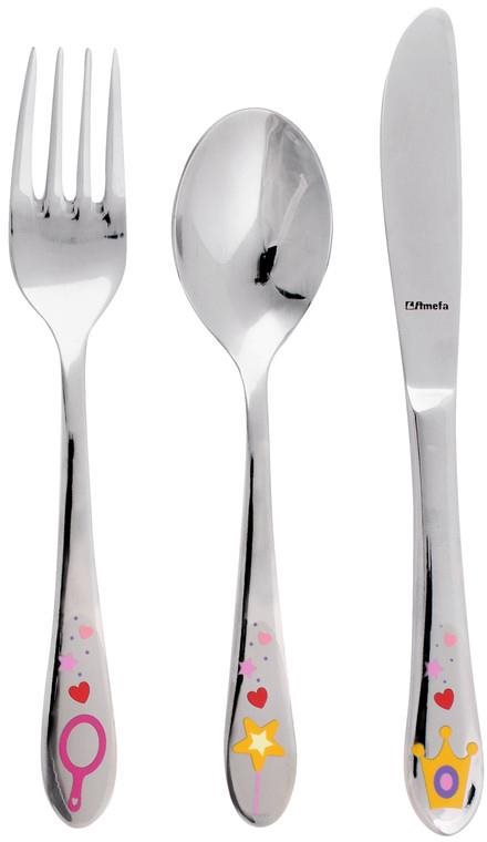Amefa Súprava detských príborov 3 ks/Princezná
