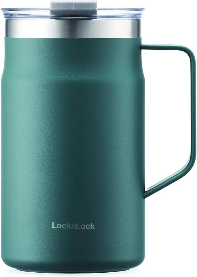LocknLock Termohrnček METRO 600 ml tmavozelený