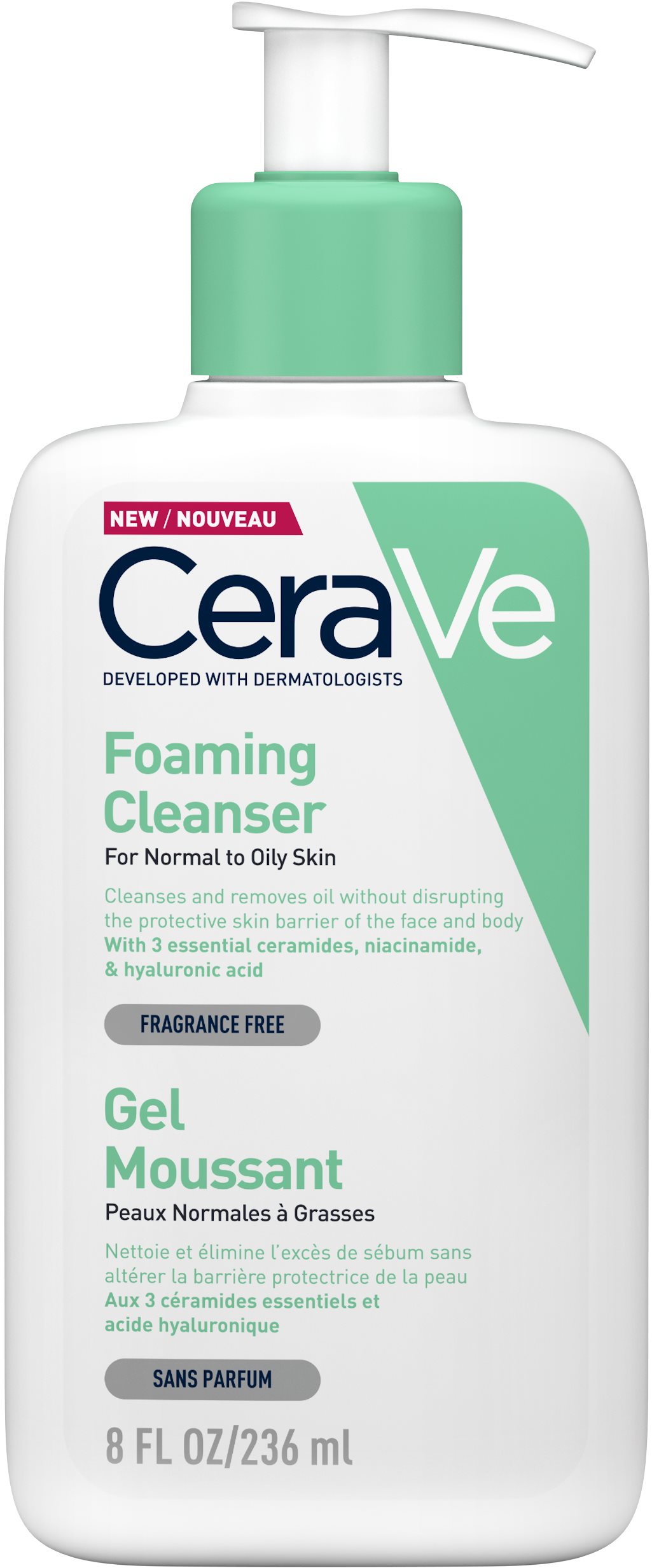 CERAVE Foaming Cleanser Gel 236 ml
