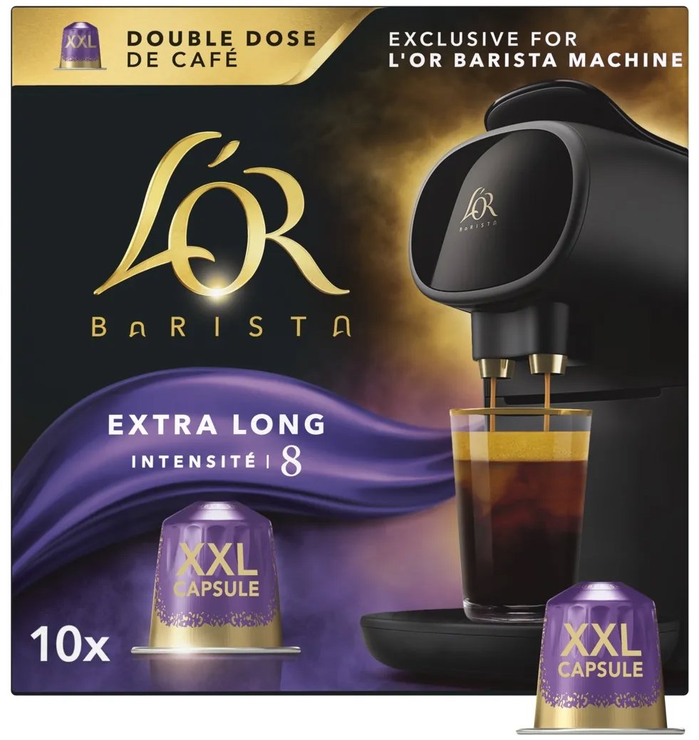 L'OR Barista XXL Extra Long 10 ks kapsúl pre L'OR Barista kávovary