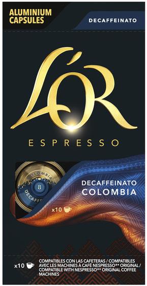 L'OR Espresso Colombia Decaffeinato 10 kapsúl pre Nespresso®* Original
