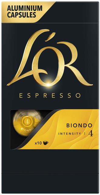 L'OR Biondo 10 kapsúl pre Nespresso®* Original