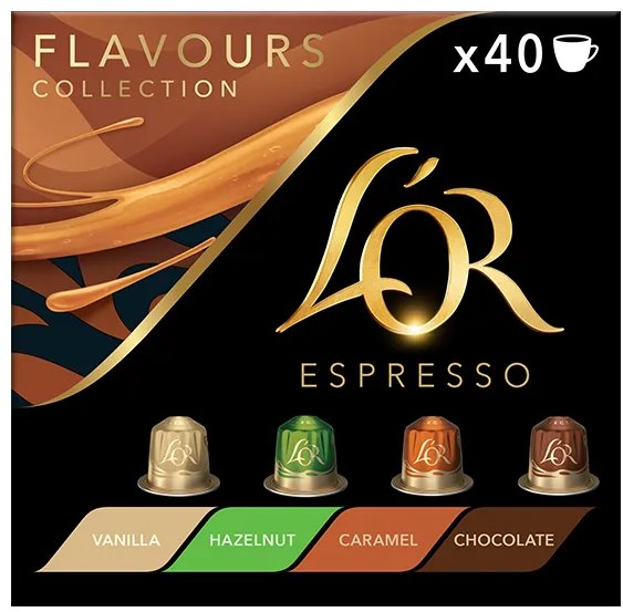 L' OR Espresso Flavours mix 40 ks kapsúl pre Nespresso®* Original kávovary