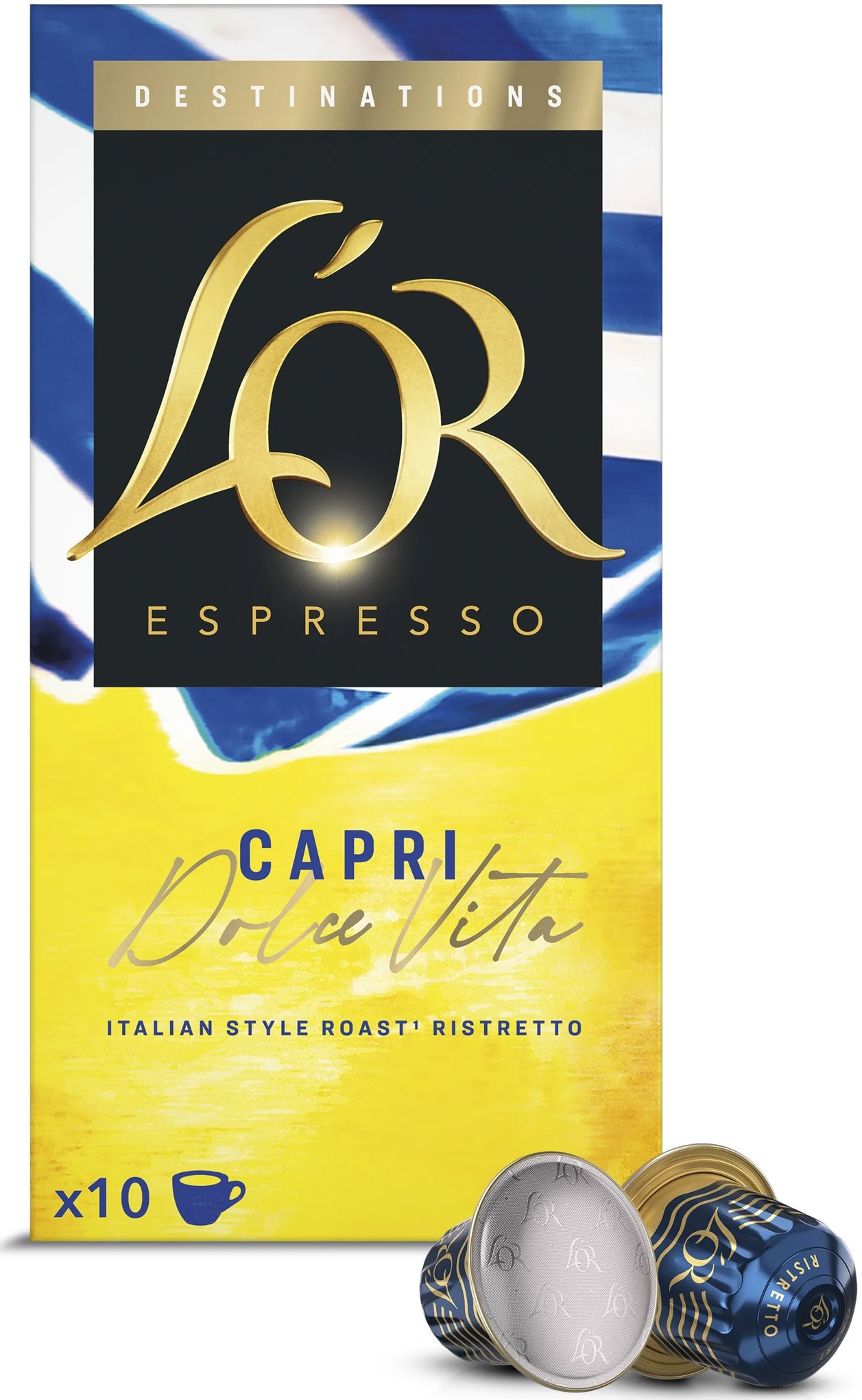 L'OR Espresso Capri 10 kapsúl