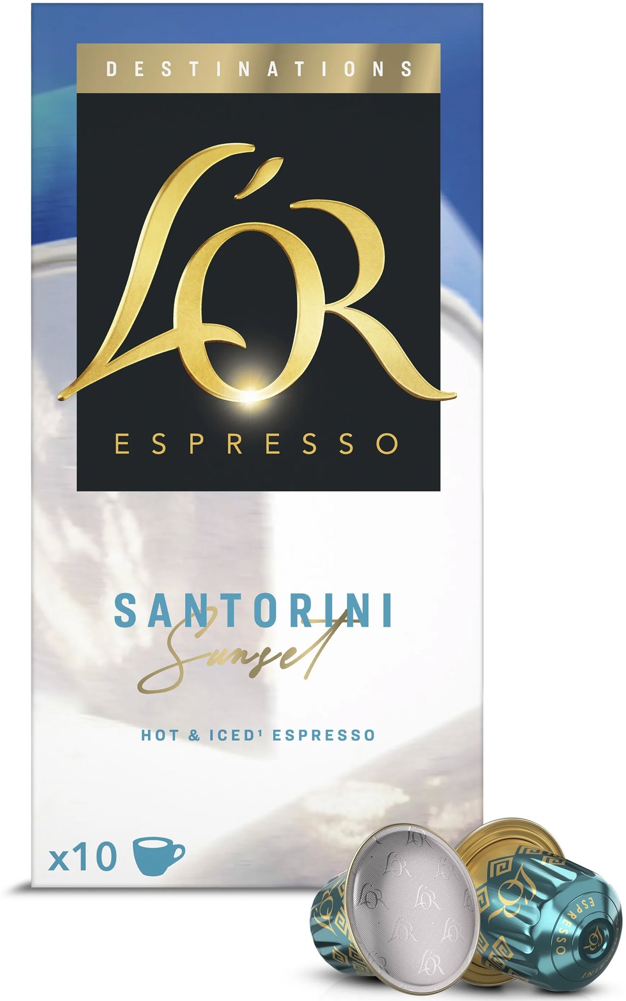 L'OR Espresso Santorini 10 kapsúl