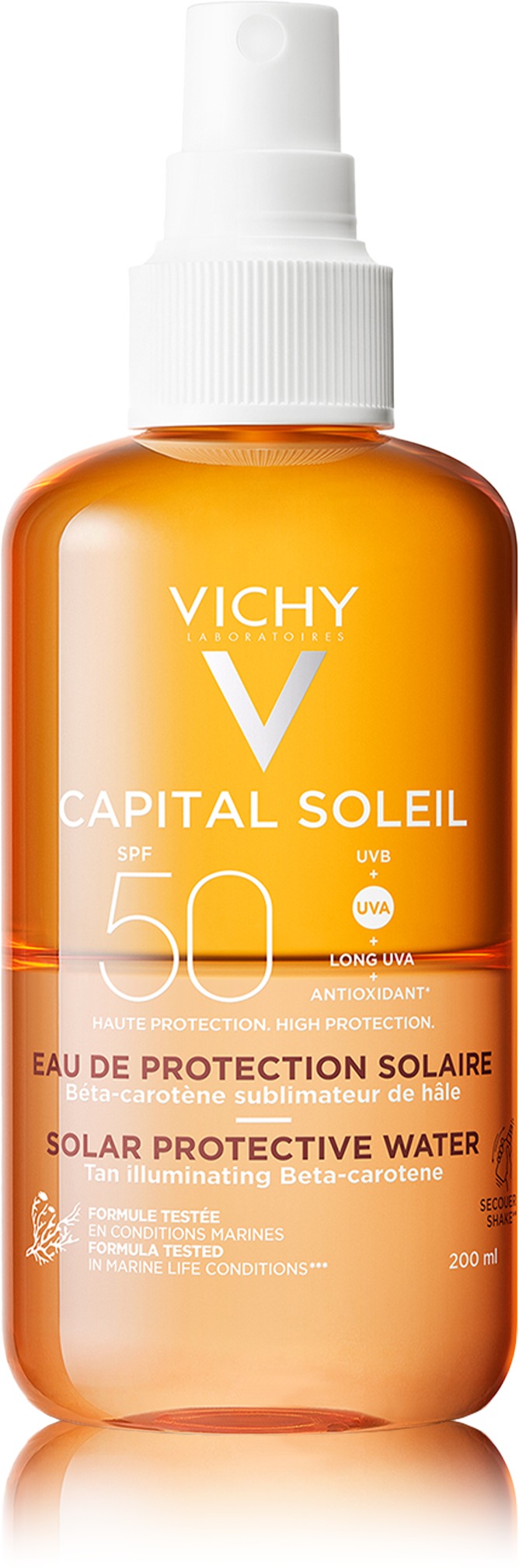 VICHY CAPITAL SOLEIL Ochranný sprej s beta-karoténom SPF 50 200 ml