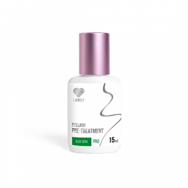 LOVELY odmasťovač na mihalnice Aloe vera 15 ml