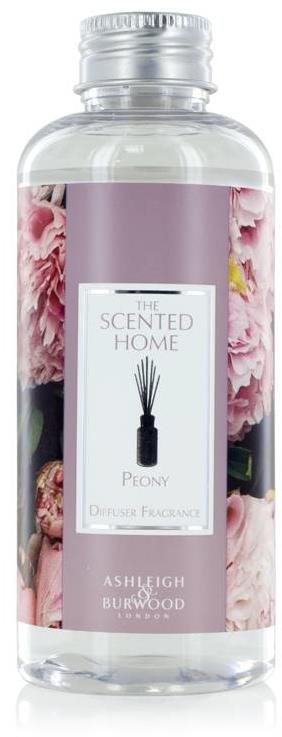 Ashleigh & Burwood Náhradná náplň do difuzéra THE SCENTED HOME – PEONY (pivonka), 150 ml