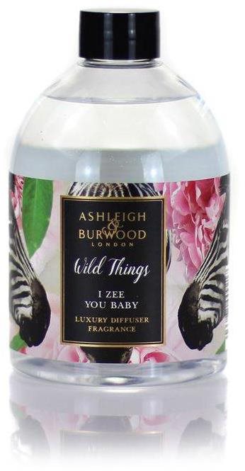 Ashleigh & Burwood Náhradná náplň do difuzéra WILD THINGS – PEONY (pivonka) 500 ml, I ZEE YOU BABY