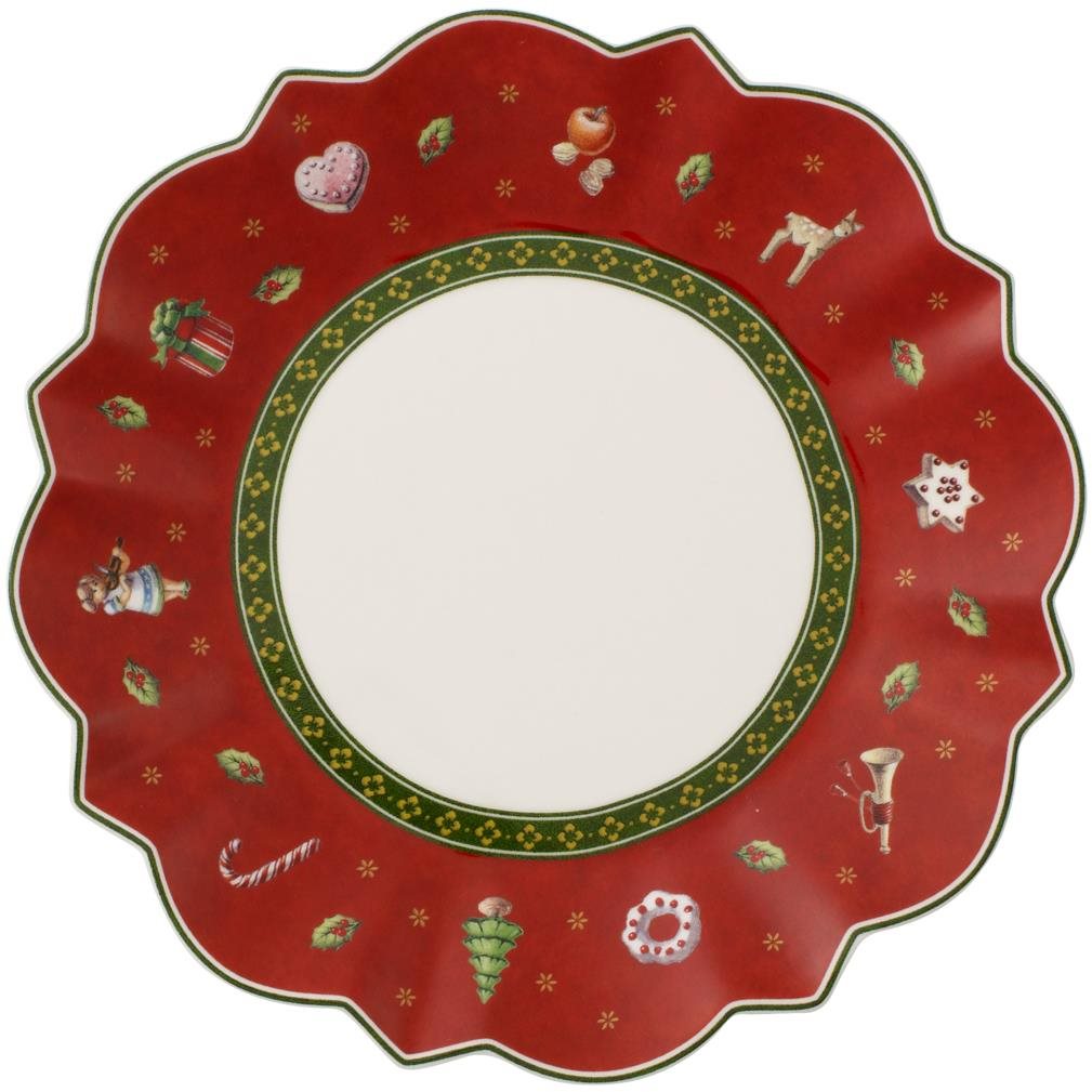 Villeroy & Boch Toy's Delight vianočný na pečivo červený