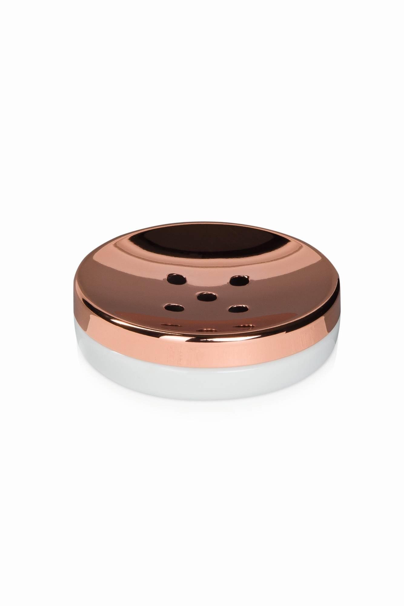 MÖVE COPPER bielo – medená, 11 cm