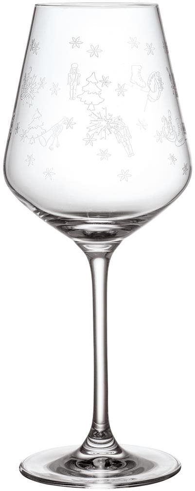 VILLEROY & BOCH Toy's Delight vianočný pohár, na červené víno 2 ks