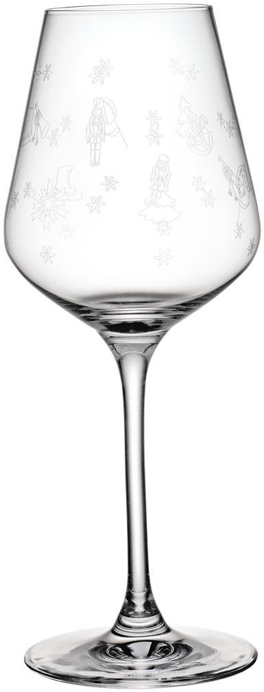 VILLEROY & BOCH Toy's Delight vianočný pohár, na biele víno 2 ks