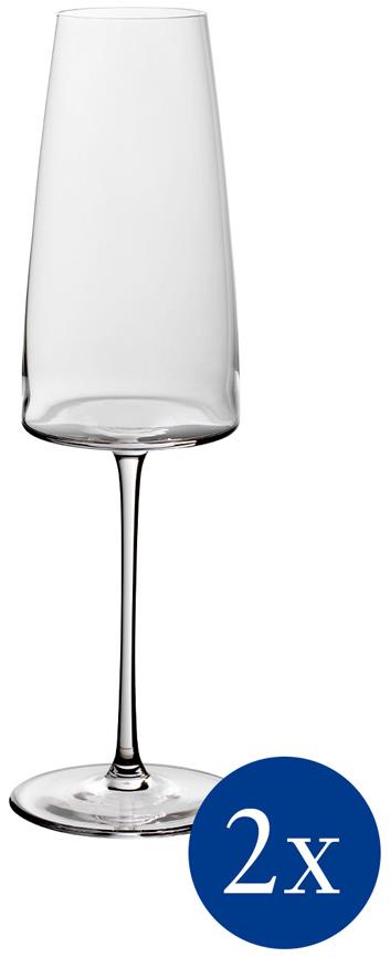 VILLEROY & BOCH Metrochic, vysoké poháre na šampanské 2 ks