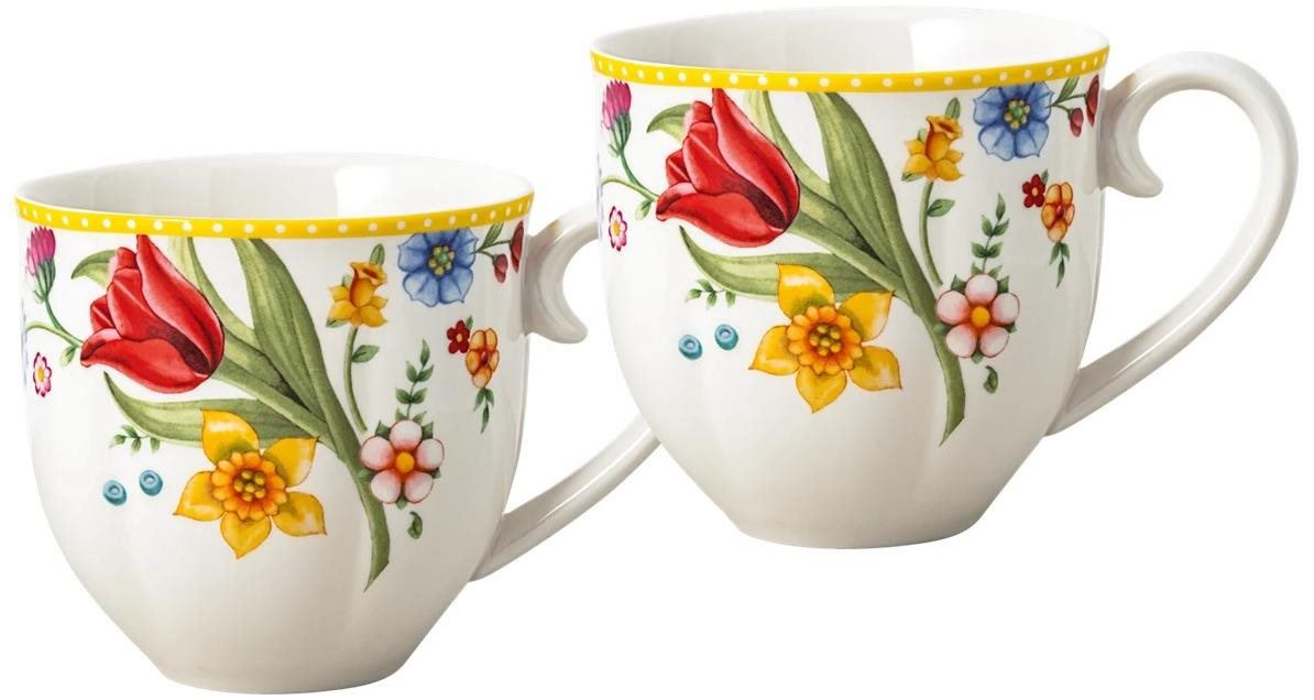 VILLEROY & BOCH Súprava dvoch hrnčekov s uškom z kolekcie SPRING AWAKENING