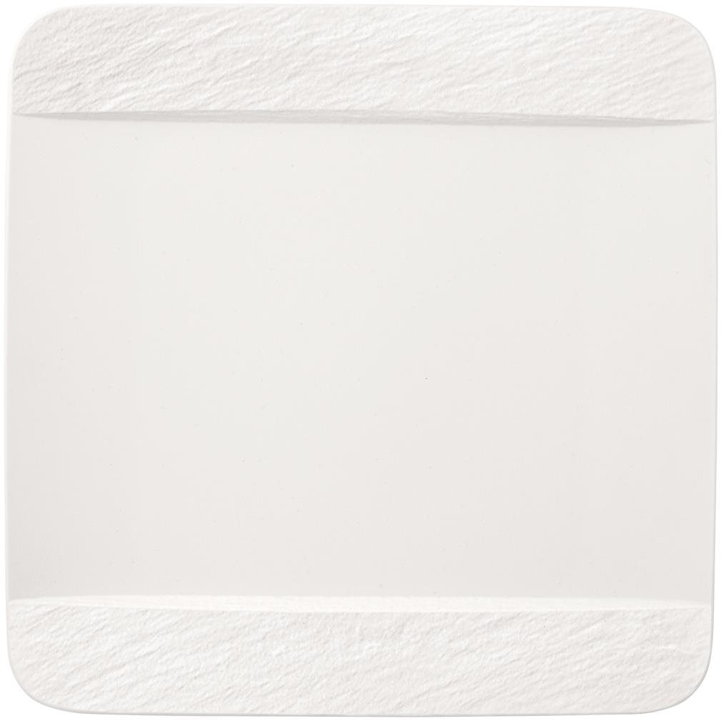VILLEROY & BOCH MANUFACTURE ROCK BLANC Štvorcový, 28 cm