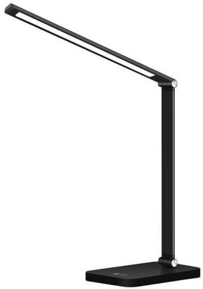 Avide Stmievateľná LED stolná lampa 6 W čierna
