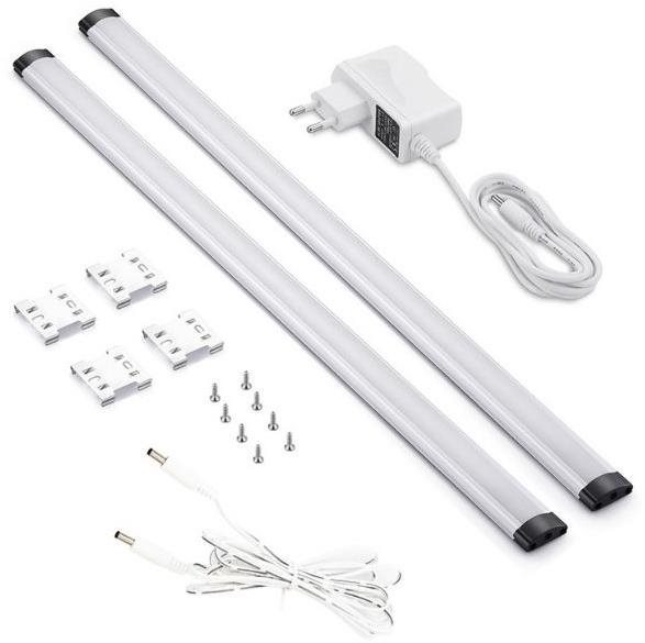 Avide LED svetlo pod linku – dotykové ovládanie 2× 5 W 50 cm