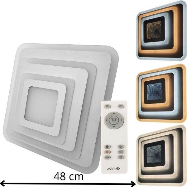 Avide LED stropné Avide Nansy 3D 50 cm 81 W