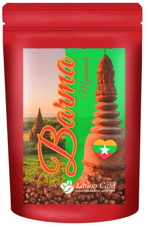 Latino Café Káva Barma Mjanmarsko, mletá 100 g