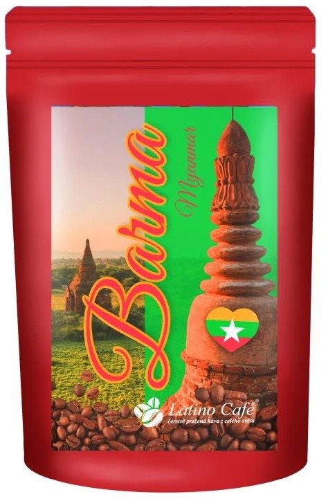 Latino Café Káva Barma Mjanmarsko, mletá 500 g