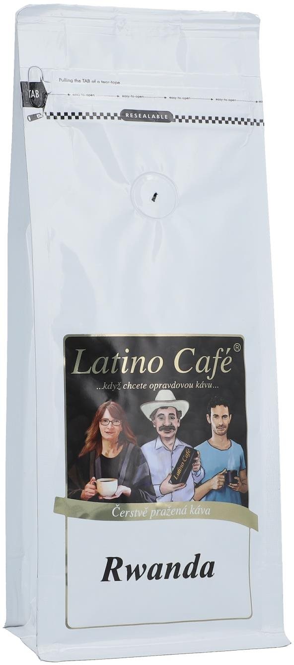 Latino Café Káva Rwanda, mletá 1 kg