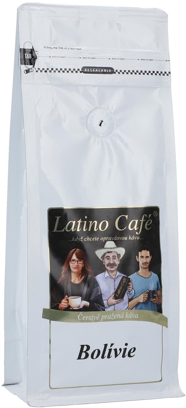 Latino Café Káva Bolívia, zrnková 500 g