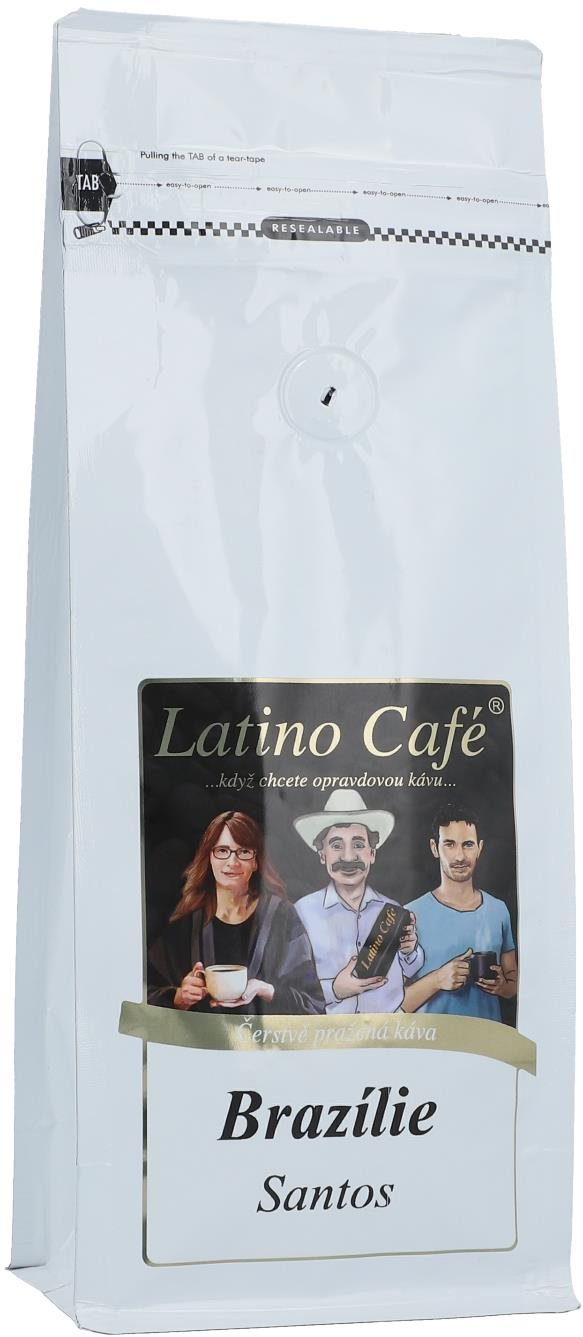 Latino Café Káva Brazília Santos, mletá 200 g