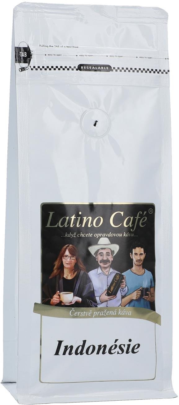 Latino Café Káva Indonézia, zrnková 1 kg