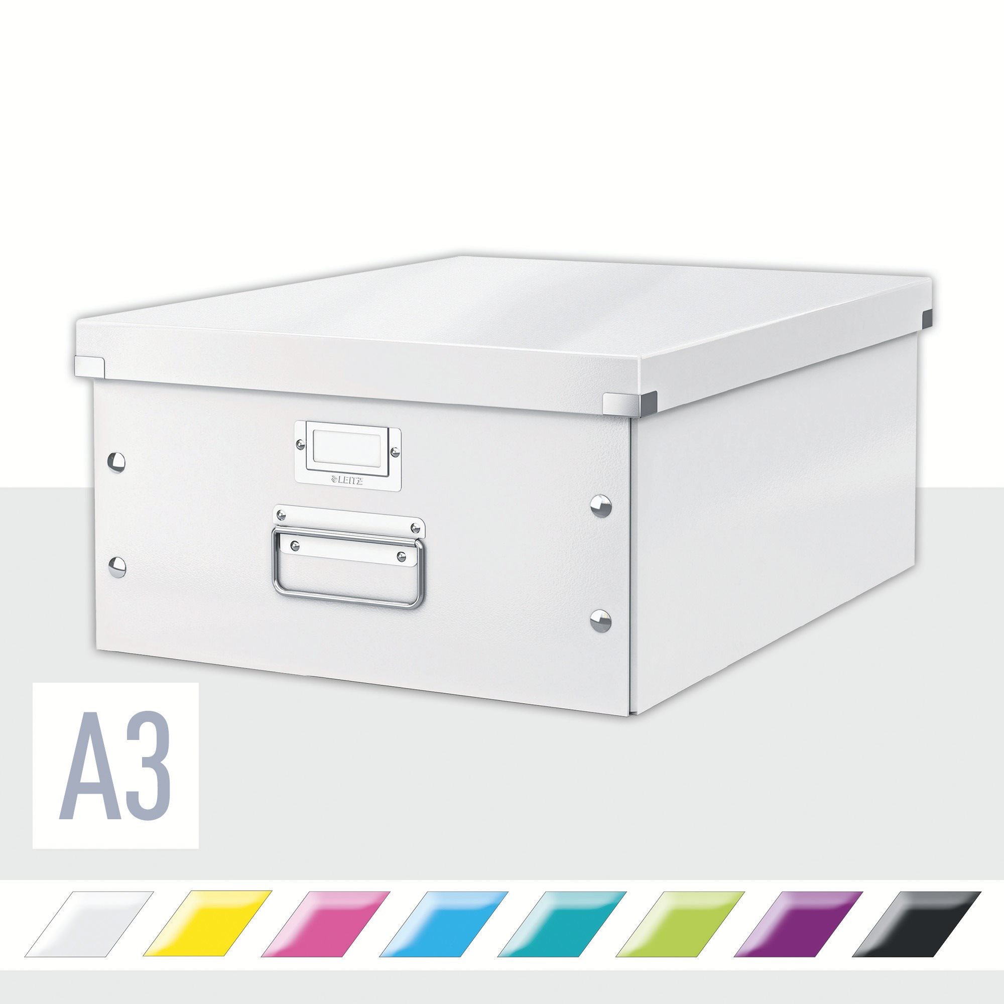 Leitz WOW Click & Store A3 36,9 x 20 x 48,2 cm, biela