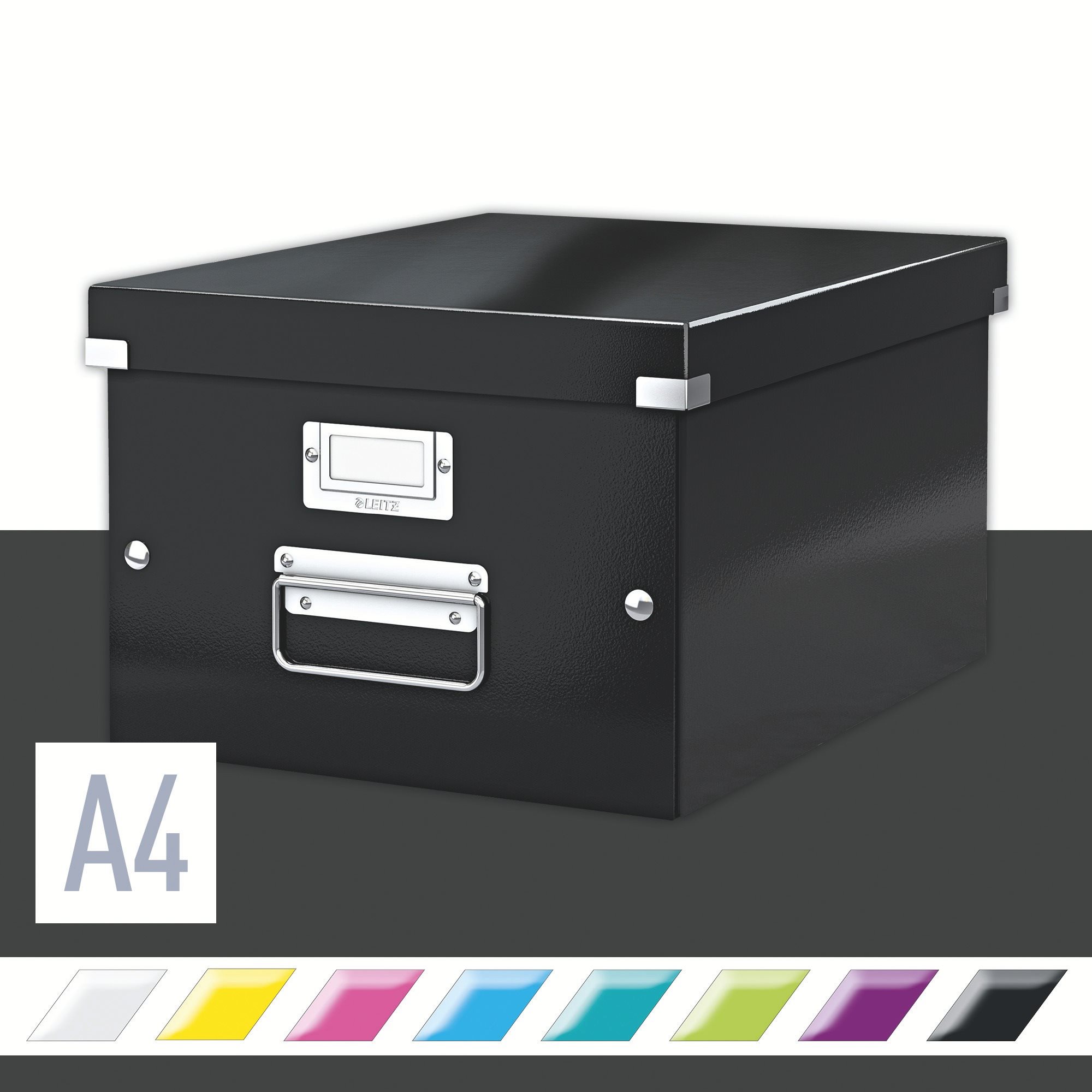 Leitz WOW Click & Store A4 28.1 x 20 x 37 cm, čierna