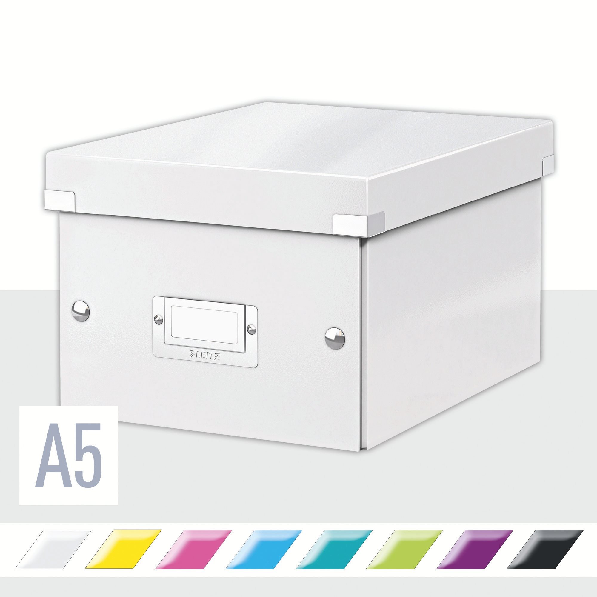 Leitz WOW Click & Store A5 22 x 16 x 28,2 cm, biela