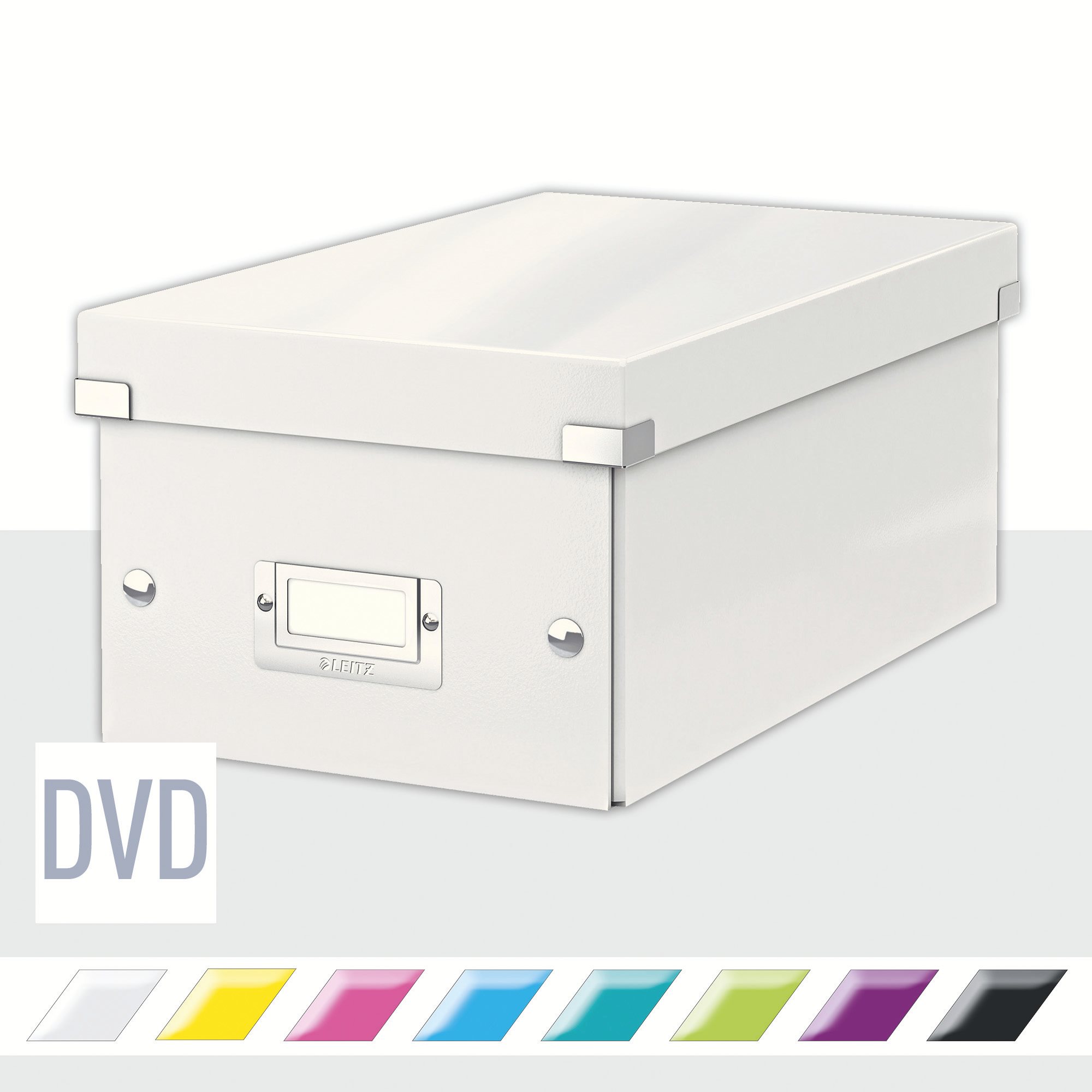 Leitz WOW Click & Store DVD 20,6 x 14,7 x 35,2 cm, biela