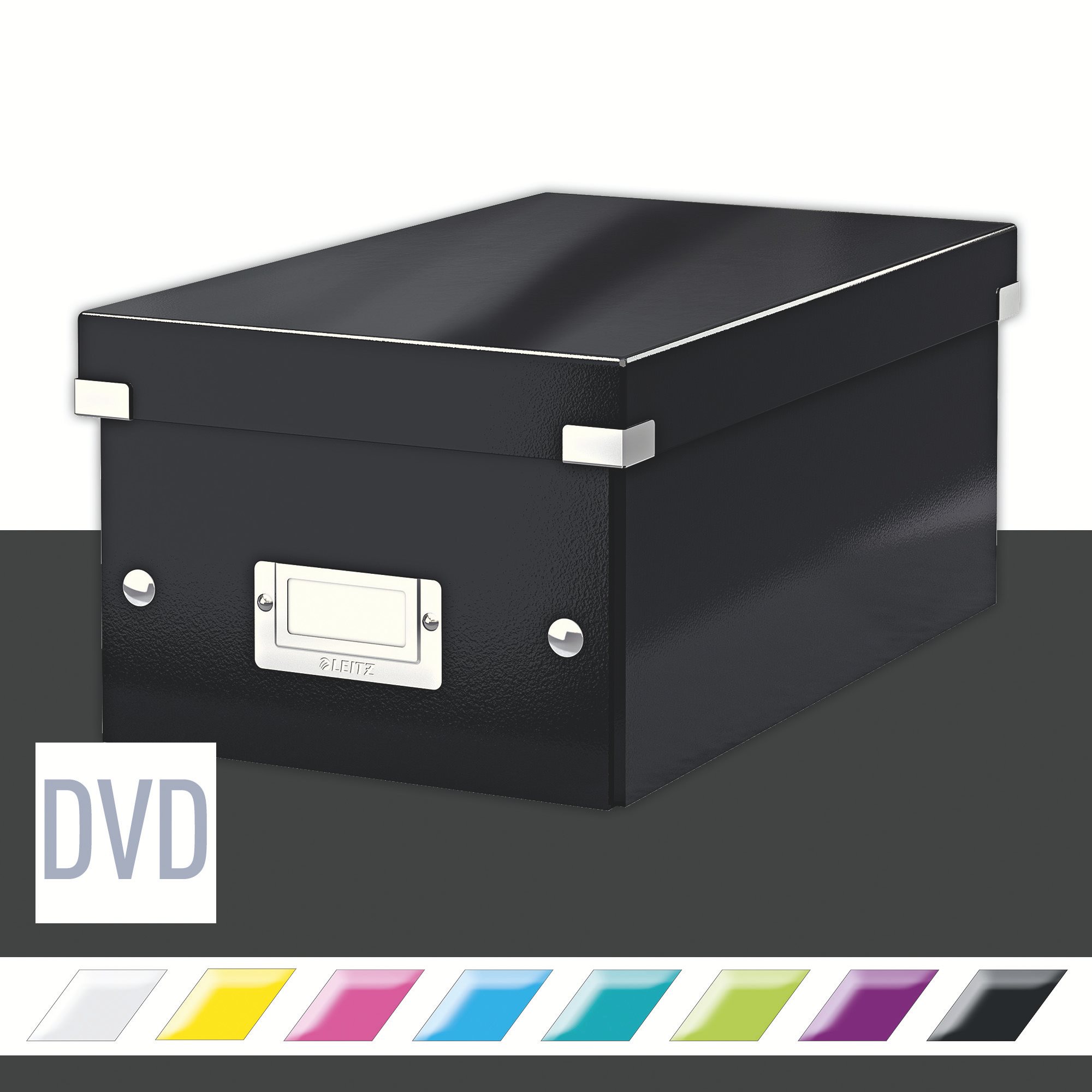 Leitz WOW Click & Store DVD 20,6 x 14,7 x 35,2 cm, čierna