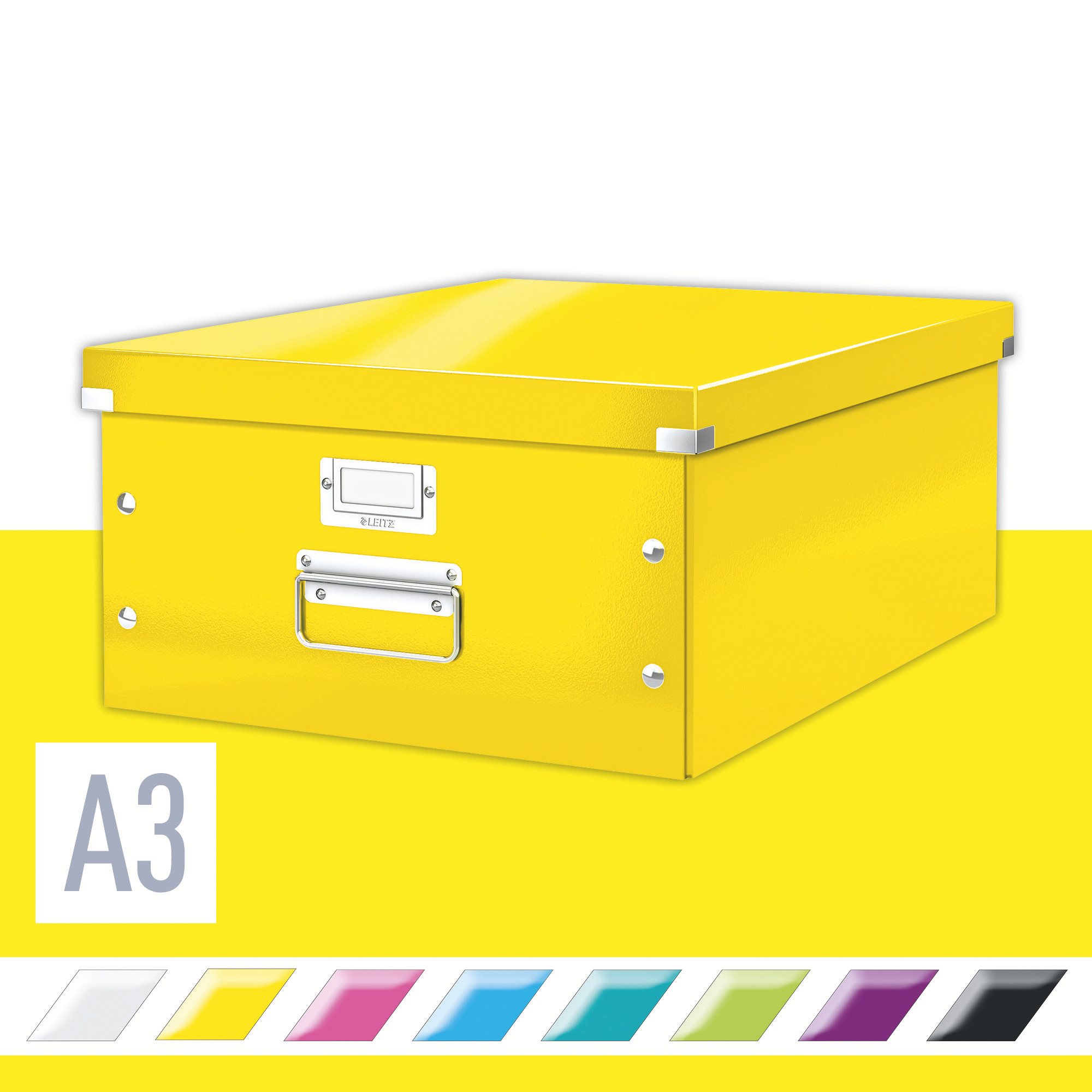 Leitz WOW Click & Store A3 36,9 x 20 x 48,2 cm, žltá